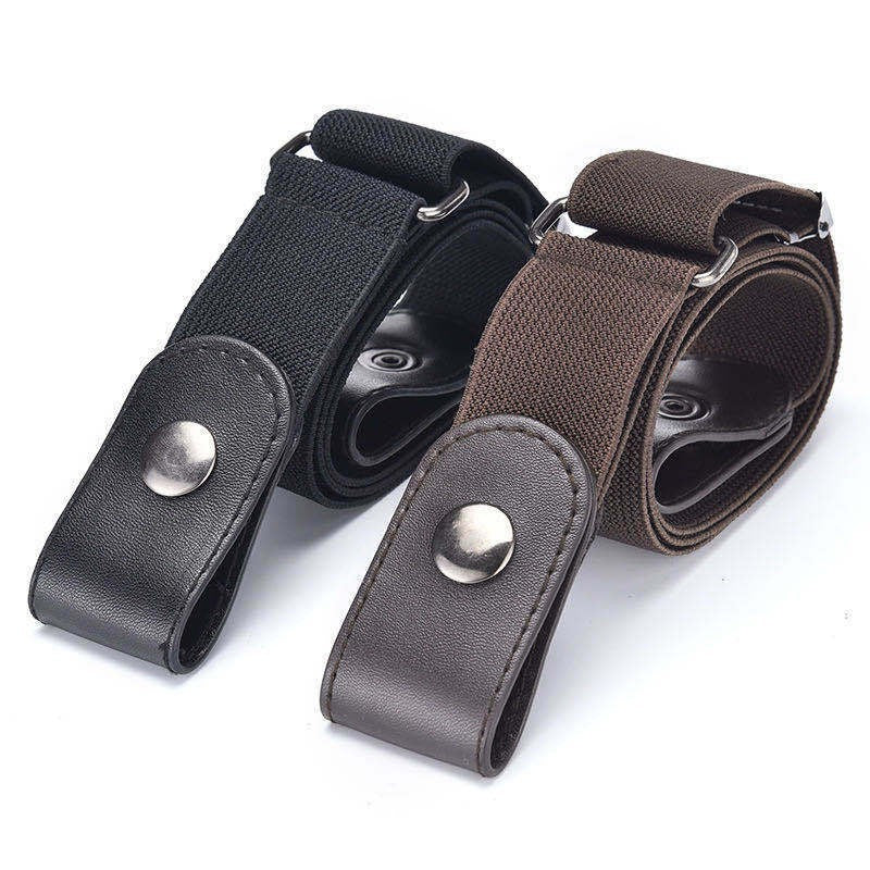 Elastic Waist Band Belts Buckle