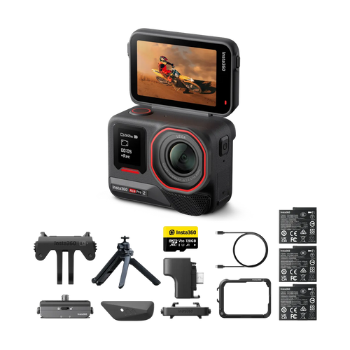 Insta360 Ace Pro 2 – Professional 8K Action Camera with Advanced AI Features إنستا360 آيس برو 2 – كاميرا أكشن احترافية بدقة 8K وميزات ذكاء اصطناعي متقدمة