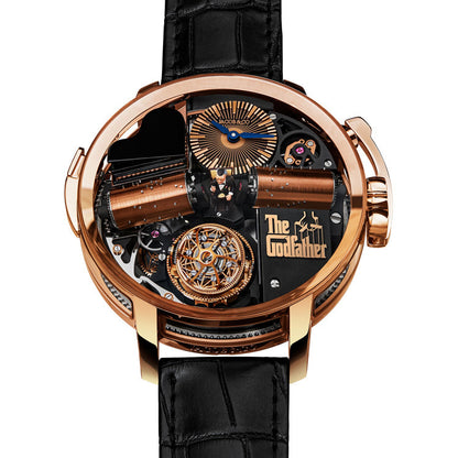 Jacob & Co. Opera Godfather | Legendary Music Box Tourbillon Watch جاكوب آند كو أوبرا جودفاذر | ساعة توربيون بصندوق موسيقي أسطوري