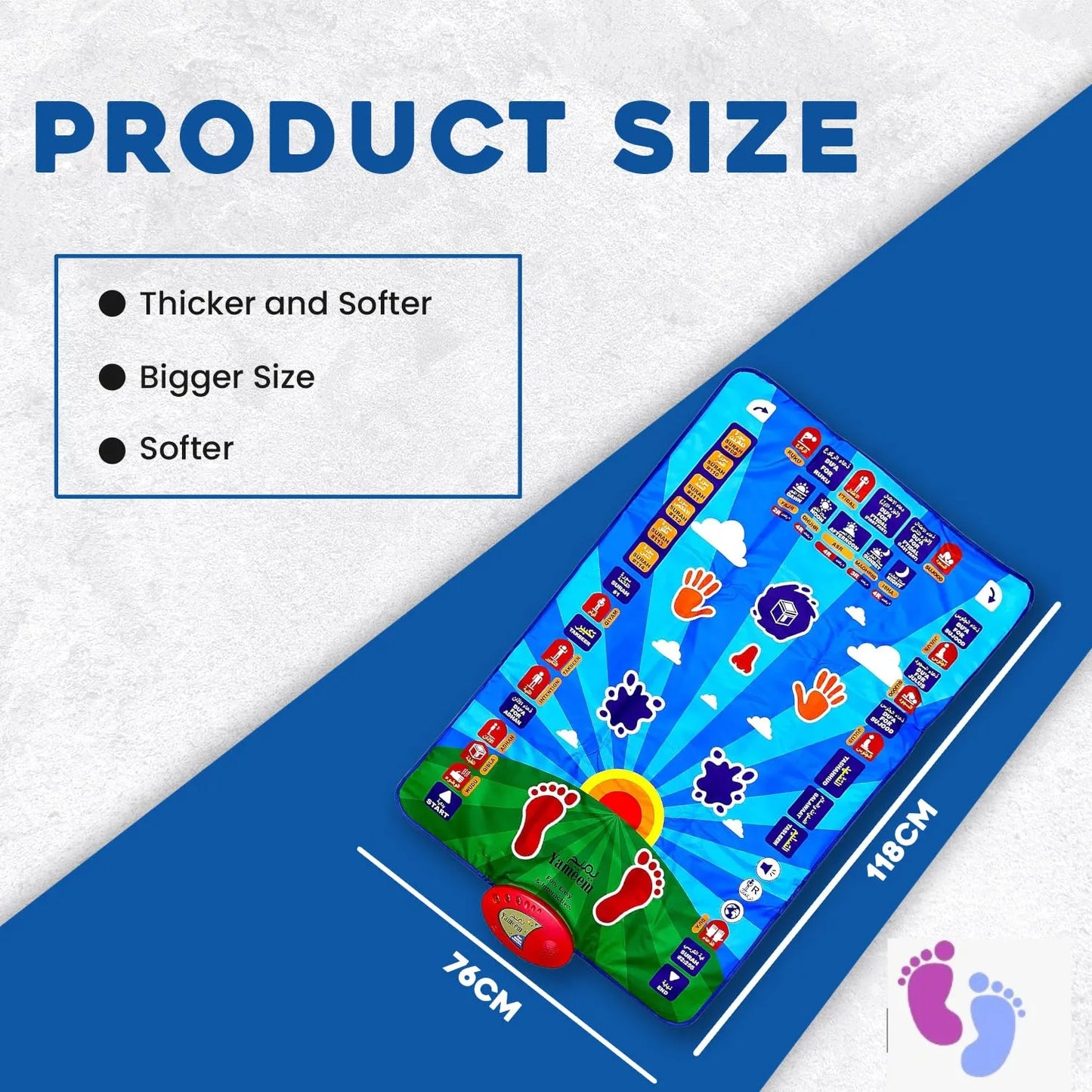 Kids Educational Smart Prayer Mat
