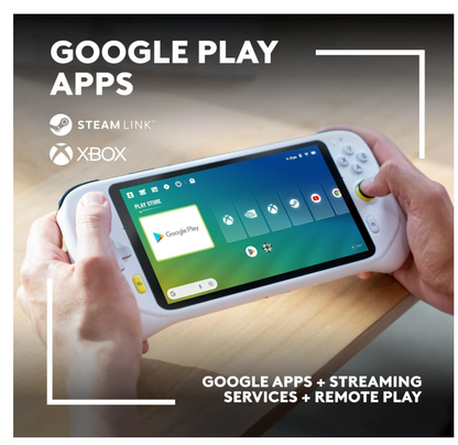 Logitech G Cloud – Portable Gaming Console | شاشة 7" FHD | Cloud Gaming Xbox & GeForce NOW | بطارية طويلة – White