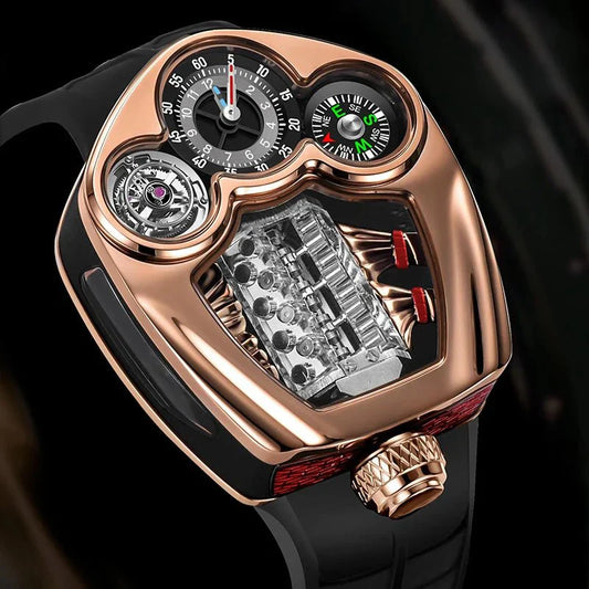 Jacob & Co. Bugatti Chiron Tourbillon – The Ultimate Hypercar-Inspired Masterpiece جاكوب آند كو باغاني شيرون توربيون – تحفة مستوحاة من عالم السيارات الخارقة