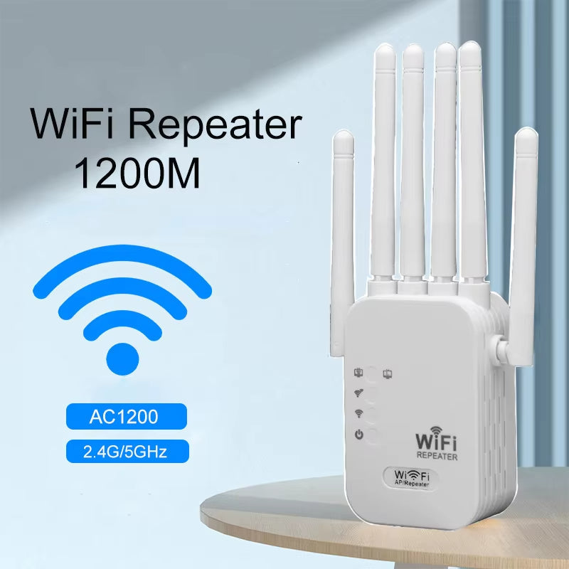1200Mbps Wireless Repeater WiFi Router