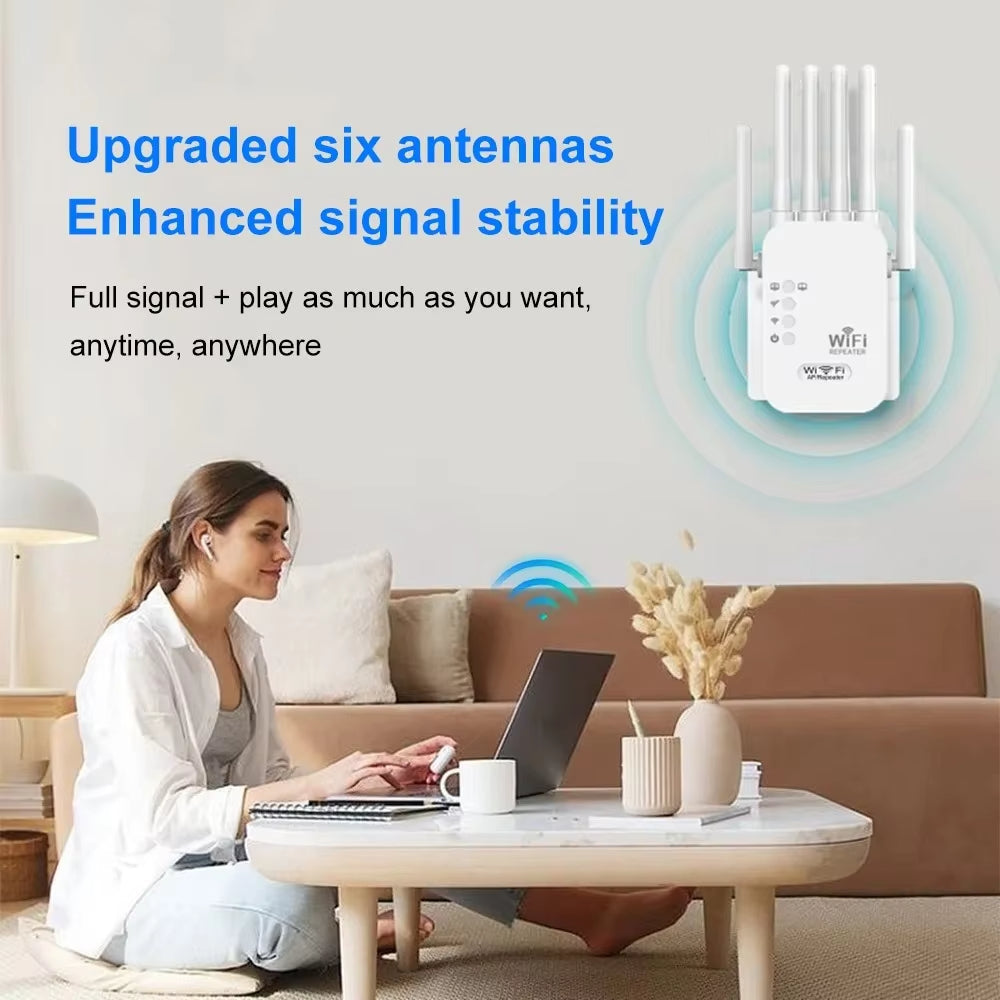 1200Mbps Wireless Repeater WiFi Router