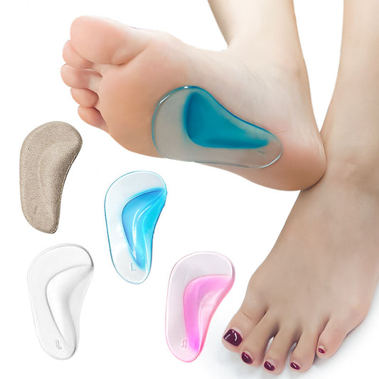 Breathable Soft Silicone Arch Support Gel Insoles