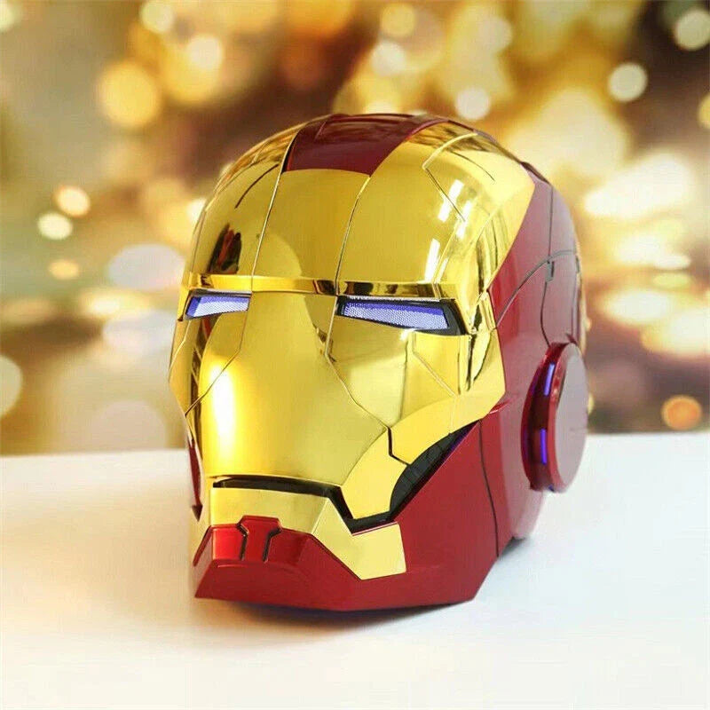Iron Man MK 50 Wearable Helmet – Voice & RC Control, LED Eyes