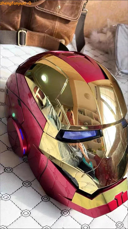 Iron Man MK 50 Wearable Helmet – Voice & RC Control, LED Eyes