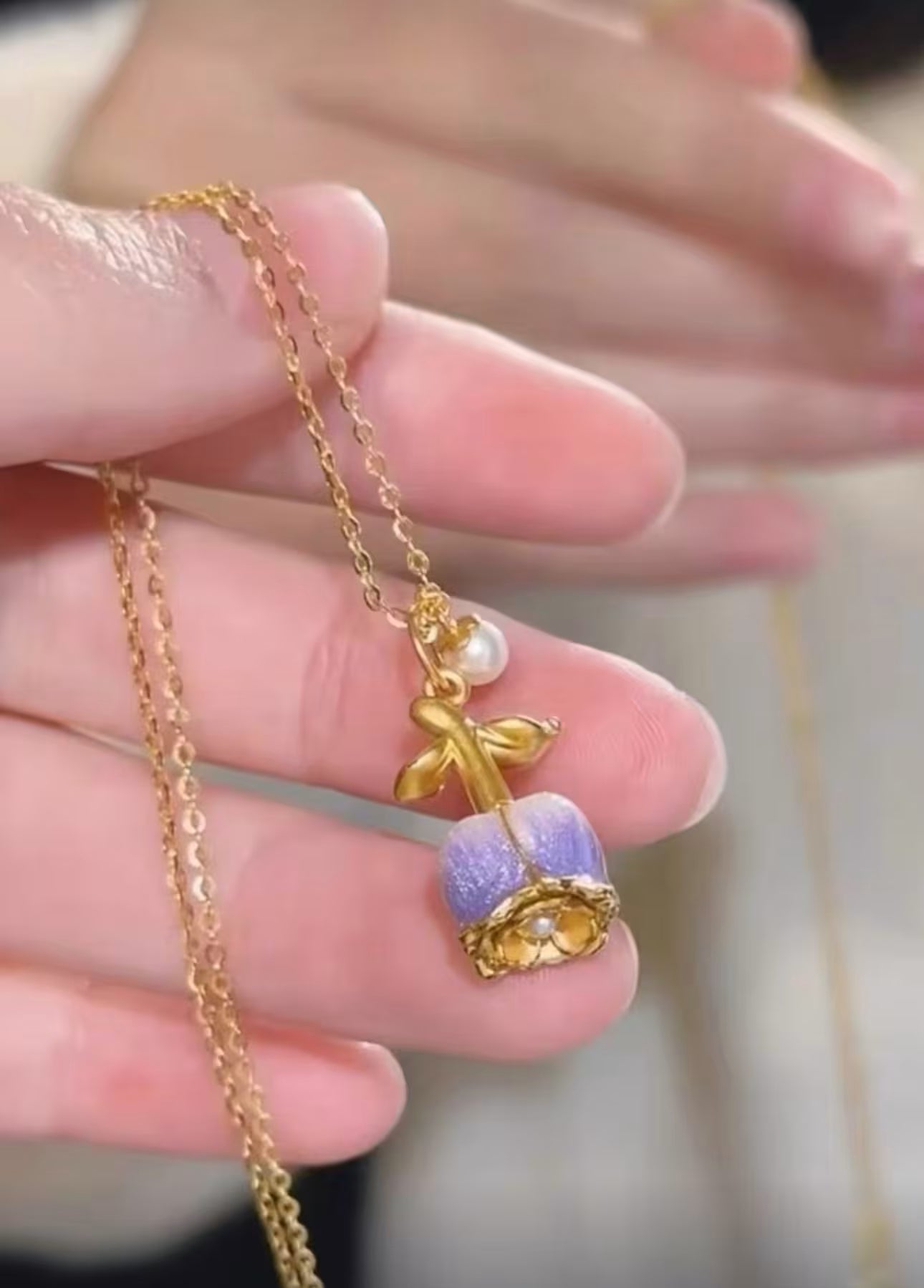 Blooming Rose Necklace